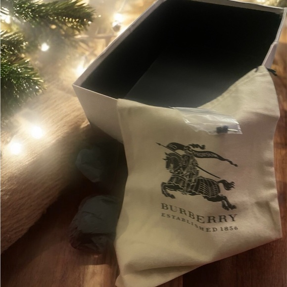 The Burberry Nova Check Plaid Rubber rain boots. - Picture 8 of 11